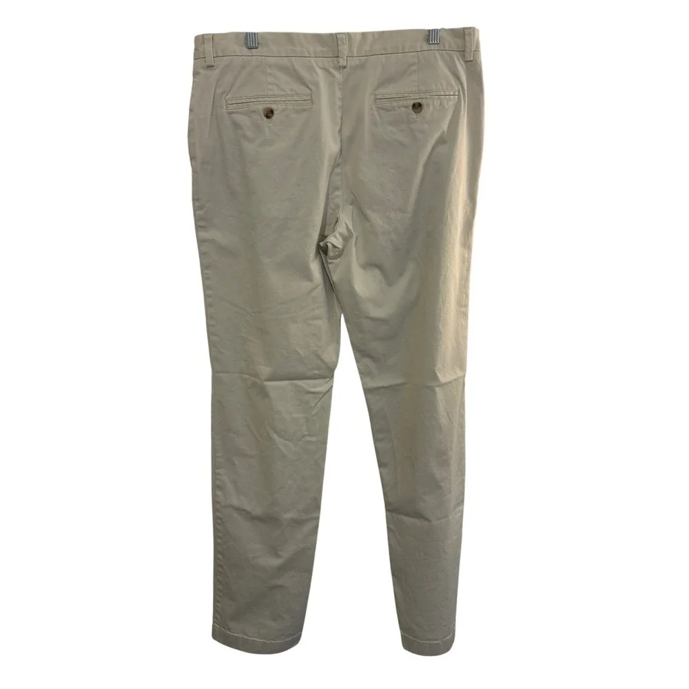 Vineyard Vines Breaker Stretch Pants Mens 35x32 Tan Stretch Chinos Nautical